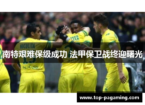 南特艰难保级成功 法甲保卫战终迎曙光 南特艰难保级成功 法甲保卫战终迎曙光